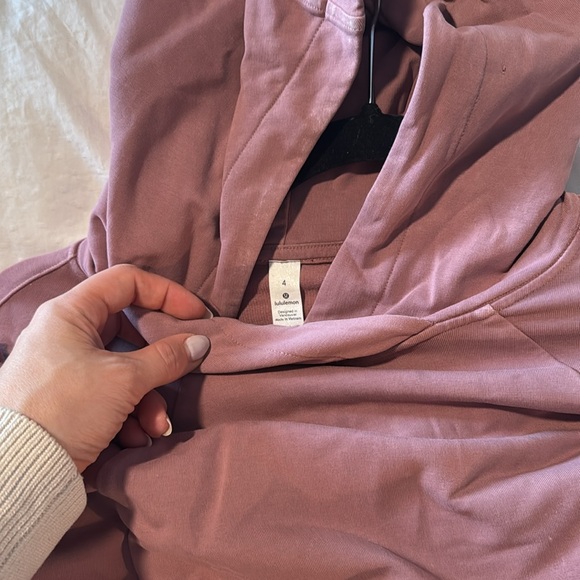 Lululemon Mauve Faded Wash Hoodie - Picture 6 of 6